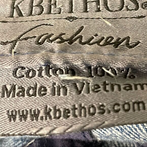 KBETHOS Alien Distressed Denim Trucker Ball Cap - Picture 9 of 9